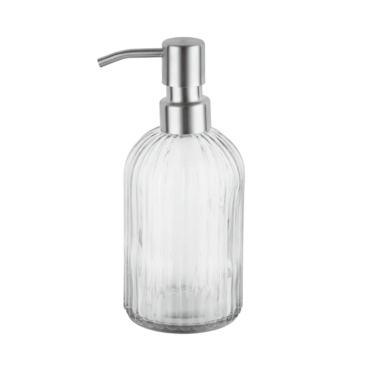 ハンドジェル用ガラス容器ボトル液体石鹸空透明200ml工場直接価格