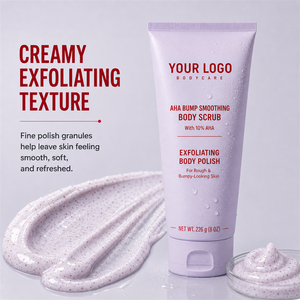 Exfoliante Corporal Suave con AHA de Doble Acción para Piel Áspera, Refina la Textura y Deja la Piel Suave, Tersa y Fresca, Marca Privada - Product Image 4