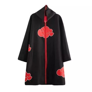 Al por mayor Ropa de <span class=keywords><strong>Cosplay</strong></span> de <span class=keywords><strong>Anime</strong></span>, Túnica <span class=keywords><strong>Akatsuki</strong></span> Nube Roja, Disfraz de Halloween, Capa Kimono para Adultos, Componentes de Gabardina de Navidad - Product Image 5