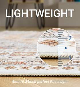 Alfombra islámica moderna supersuave y esponjosa <span class=keywords><strong>de</strong></span> diseño, tapiz <span class=keywords><strong>de</strong></span> pared para dormitorio, sala <span class=keywords><strong>de</strong></span> estar, juego <span class=keywords><strong>de</strong></span> alfombras para áreas negras - Product Image 5