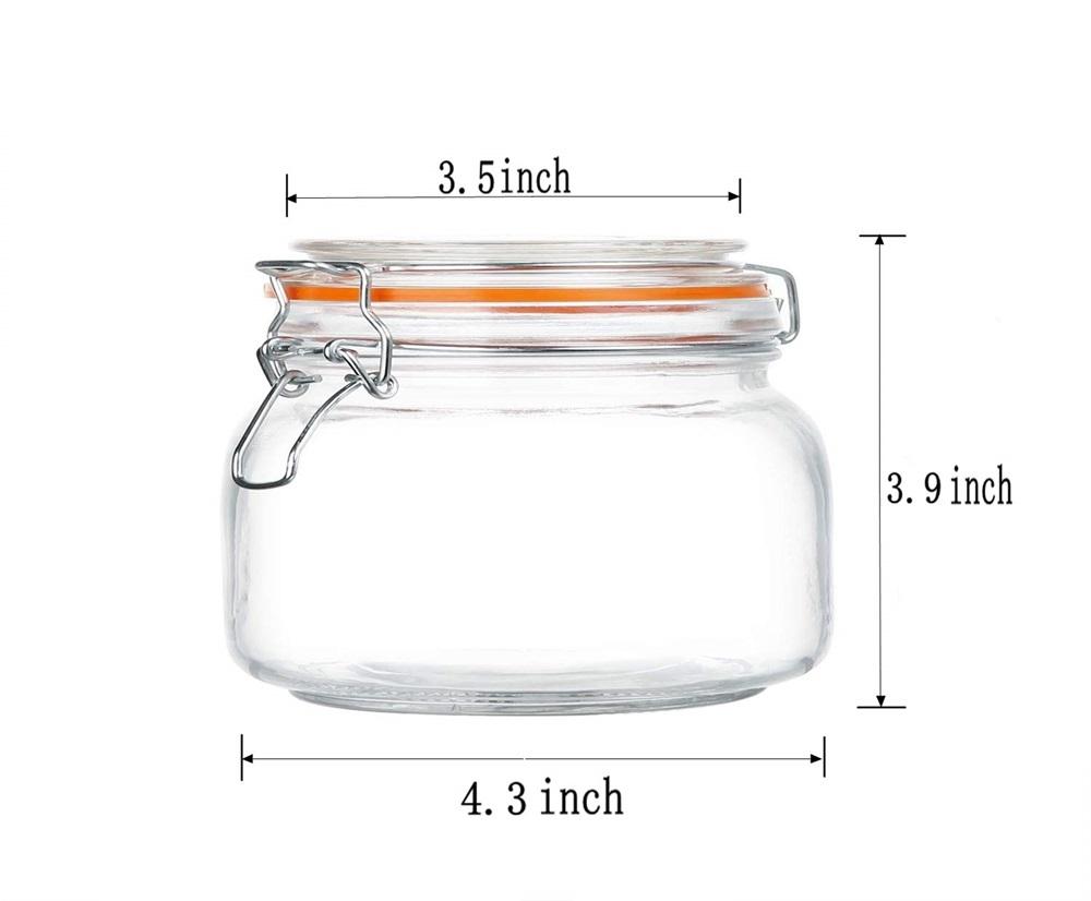 Mason Jar Hinged Lids Durable Reusable Storage Solutions
