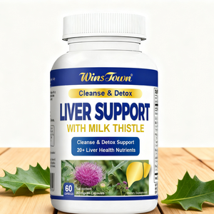 Capsules de foie halal Winstown Daynee, complément alimentaire, capsules de curcuma pour nettoyer et détoxifier le foie, capsules de détoxification du foie - Product Image 1