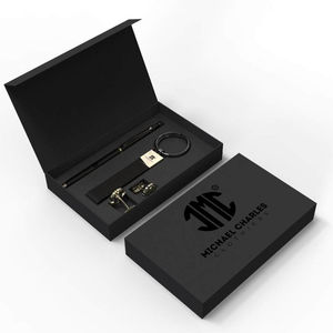 恒兴定制磁性纸纸板护肤精油礼品香水化妆品奢华包装盒 - Product Image 2