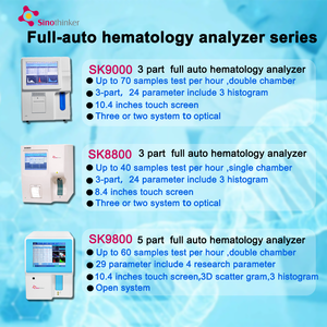Analyseur d'hématologie vétérinaire portable POCT, machine de test sanguin automatique <span class=keywords><strong>CBC</strong></span> pour le dosage complet du sang et l'hémogramme - Product Image 3