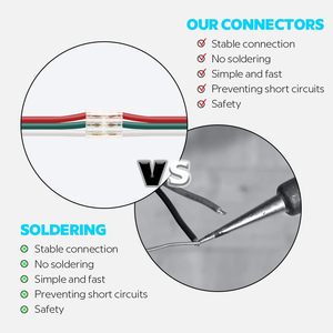 Tapas de terminación de cable de alimentación SPT-1 para luces navideñas, superventas, con colores en liquidación - Product Image 2