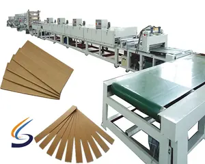 Máquina de tablero plano de papel Kraft, hoja deslizante
