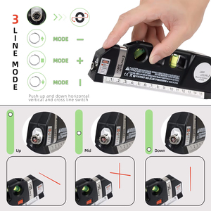Factory Mini Portable <b>Laser</b> Leveler,High Precision Bubble <b>Laser</b> Measuring <b>Level</b> Ruler ABS Housing Wall Hanging Tile Construction - Product Image 6