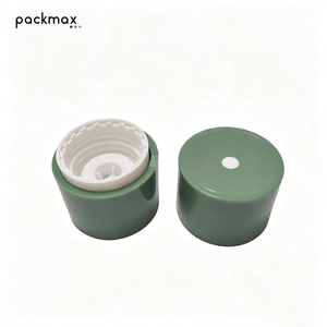 Twist-to-Open Dispensing <b>Plastic</b> Cap – 24/410 Screw Closure for Cosmetic Tubes, PE/PET <b>Containers</b>, Customizable - Product Image 1
