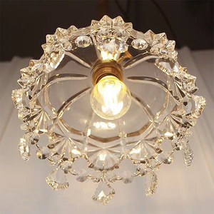 <span class=keywords><strong>Lustre</strong></span> <span class=keywords><strong>à</strong></span> <span class=keywords><strong>pampilles</strong></span> en verre et cristal de cuivre, prix usine AMJ, lampes suspendues modernes de luxe pour hôtel, LED 110-220V, garantie 3 ans - Product Image 6