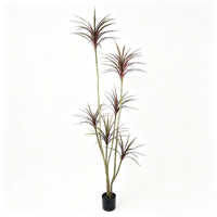 Arbre artificiel de Dracaena en gros pour usine, grand modèle réaliste, idéal pour la décoration de hall de villa, taille personnalisable disponible
