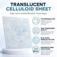 Vente directe du fabricant, vente en gros de feuilles de celluloid à motifs exquis, avec taille, couleur et motif personnalisés pour la décoration de meubles