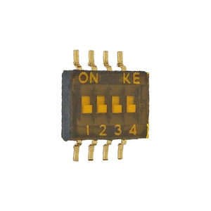 1.27mm mini <span class=keywords><strong>Micro</strong></span> SPST SMD SMT nửa sân 8 pin 4 vị trí nhúng chuyển đổi - Product Image 2