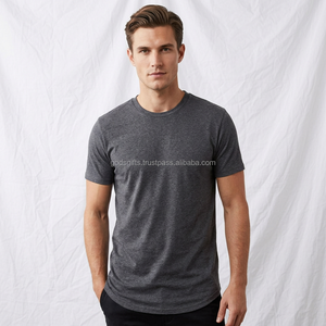 Direct Factory Plus Size Mens T Shirt Eco-Friendly Quick Dry Solid Color Short Sleeve T-Shirt Men 100% Organic Cotton Casual Tee - Product Image 2