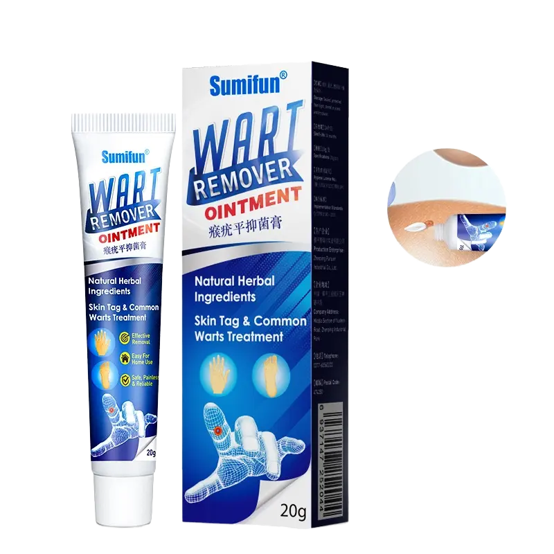 Natural Herbal Skin Care Ointment for Spot Relief Wart Care Cream OEM Factory ODM Private Label Customized Service 20g