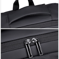 Sac à dos pour ordinateur portable en cuir véritable, grande capacité, imperméable, personnalisable, pour étudiants et professionnels - Vente en gros