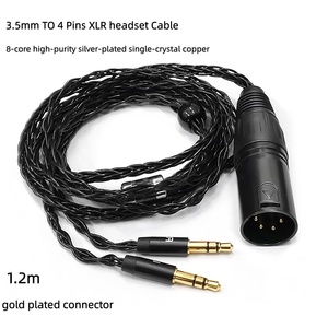 1.2 ม. 3.5 มม. ถึง 3.5 มม. สายสัญญาณเสียงสำหรับ AH-D7100 7200 D600 D9200 5200 โซนี่ MDR + Z7 Z1R ชุดหูฟัง - Product Image 2