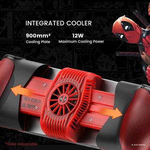 Manette de jeu mobile GameSir X3 Pro <span class=keywords><strong>Deadpool</strong></span> Edition à effet Hall pour iPhone et Android avec refroidisseur intégré - Product Image 6