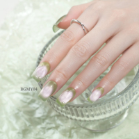 Vernis à ongles gel magnétique œil de chat série fruits longue durée UV en gros sous marque privée avec lampe LED