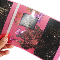 Étiquettes autocollantes pour produits de soin de la peau, en BOPP transparent brillant, couleur CMYK, pré-imprimées, de qualité supérieure, application automatique ou manuelle