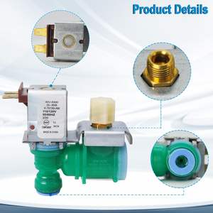 W10238100 Valve d'entrée d'eau pour <span class=keywords><strong>réfrigérateur</strong></span>, compatible avec le <span class=keywords><strong>réfrigérateur</strong></span> Whirlpool <span class=keywords><strong>Kitchen</strong></span>-<span class=keywords><strong>Aid</strong></span> Ken-more WPW10238100 W10498992 - Product Image 2