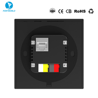 Nouvelle conception d'écran tactile KNX de 4 pouces 480*480 Android Linux, panneau tactile KNX