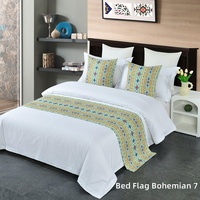 Ensemble de couvre-lit de luxe de style européen en polyester pour hôtel, motifs végétaux, housses de coussin lavables en machine, surdimensionnées, pour toutes les saisons