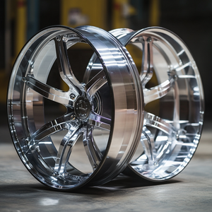 <span class=keywords><strong>Ruedas</strong></span> de Aluminio Billet Mecanizadas por CNC de Alta Resistencia para Motos de Nieve |   Ligero y Duradero |   Alta Calidad |   7-8" Todoterreno y para Carreras en Hielo - Product Image 2