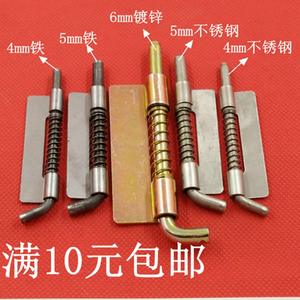 Stainless Steel CL-225 <b>Spring</b> Pin for Door & Window <b>Hinges</b> Sheet Metal <b>Spring</b> Pin for Distribution Cabinet and Door Pivot - Product Image 2