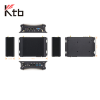 KTB-322 Intel I3/I5/I7 4ème 6ème 7ème génération PC industriel Win 10 11/linux Mini PC industriel embarqué sans ventilateur avec 2*LAN, 8*USB