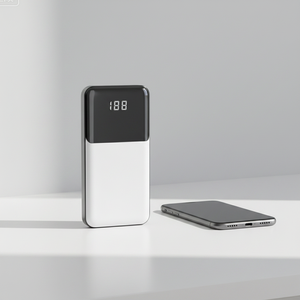 <span class=keywords><strong>Batería</strong></span> Externa <span class=keywords><strong>Portátil</strong></span> de 20000 mAh con Cables Integrados, PD20W, Pantalla Digital, Carga Rápida <span class=keywords><strong>para</strong></span> Teléfono <span class=keywords><strong>Móvil</strong></span> - Product Image 1
