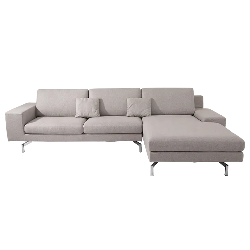 Nisco Contemporary Living Room Furniture Corner L Shape Sectional Sofa