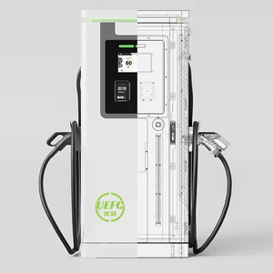 Estación de Carga para Vehículos Eléctricos de Corriente Continua Integrada de 60-320KW con Certificación CE, Montada en el Suelo, con Dos Pistolas de Carga, Cargador Rápido para Uso Comercial - Product Image 5