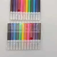 Ensemble de 12 marqueurs permanents à alcool pour artistes, pointes feutres, avec emballage personnalisable