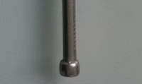 Clous courants DeMai à tige lisse en acier, revêtement vinyle, poli brillant, à tête éclatée, 7mm 8mm 10mm 12mm 15mm, pointe diamant, Classe 8.2