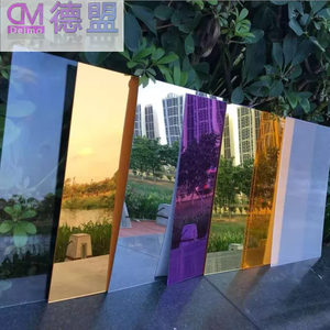 Demeng Factory 전체 신소재 거울 아크릴 시트 플라스틱 거울 시트 유연한 자체 접착 접착제 - Product Image 5