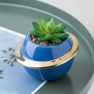 <span class=keywords><strong>Plantes</strong></span> artificielles en céramique en forme <span class=keywords><strong>de</strong></span> petites planètes, <span class=keywords><strong>décoration</strong></span> <span class=keywords><strong>de</strong></span> <span class=keywords><strong>salle</strong></span> <span class=keywords><strong>de</strong></span> bains, maison, nouveau Design, 2020 - Product Image 1