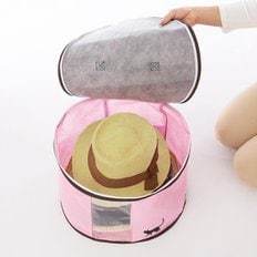 Charcoal Transparent <b>Hat</b> Storage <b>Box</b> Pink-for Organizing Clothes - Product Image 1