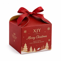 XJY Luxuriöse Faltbare Weihnachts-Süßigkeiten-Geschenkbox für Hochzeits- und Feiertagsverpackungen