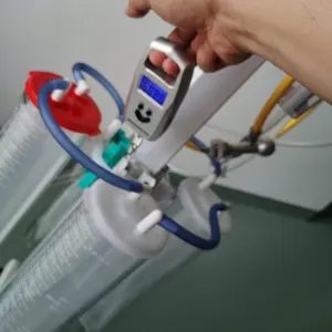 Carrello della bombola del Gas dell'acetilene dell'ossigeno carrello portatile della bombola del Gas dell'ossigeno di alluminio d'acciaio per uso dell'ospedale
