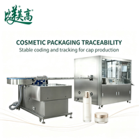 Machine de marquage laser UV tout-en-un haute vitesse avec alimentation automatique des bouchons, tri, collecte de données QR, téléchargement, élimination des défauts et traçabilité