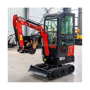 Miễn Phí Vận Chuyển!!!1000Kg Mini Máy Xúc Nhỏ Digger Bánh Xích Máy Xúc 1ton 1.2 Tấn New Bagger Cho Bán