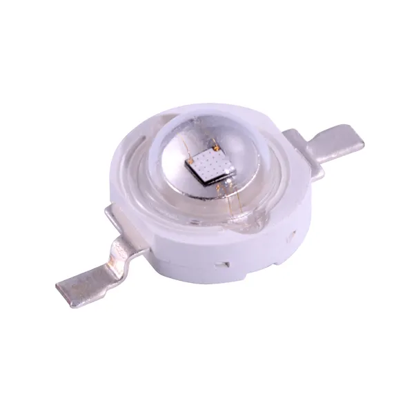 Diodo de alta potencia 45mil epistar uva LED 1 vatio 2 vatios 3 vatios 395nm 400nm 405nm UV LED para curar