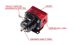 Régulateur de pression de carburant universel Haofa AN6 pour <span class=keywords><strong>7MGTE</strong></span> MKIII avec tuyau/raccords/jauge - Product Image 4