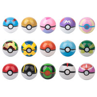 Balle Pokémon Elf 7CM avec figurines de 2,5-3cm – Jouets créatifs, balles Pokémon tendance pour enfants et fans, cadeau de Noël à collectionner