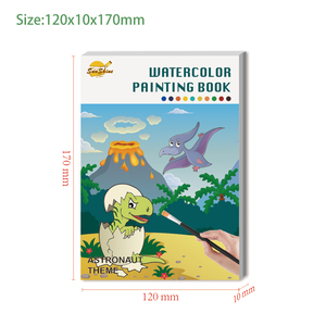 Livre de <span class=keywords><strong>coloriage</strong></span> magique 2026 avec aquarelle, graffiti de dinosaures répétés, livre de <span class=keywords><strong>coloriage</strong></span> pour enfants, pour adultes et enfants - Product Image 2