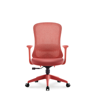 Repose-tête en nylon 3D Chaises de bureau ergonomiques en maille inclinables en tissu économique pour de longues heures de travail Sillas