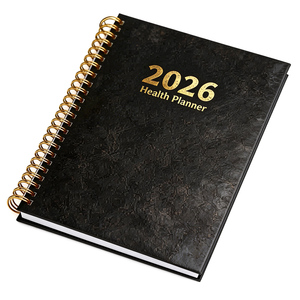 Agenda <span class=keywords><strong>Santé</strong></span> A4 Personnalisable en Cuir PU Rigide 2026 avec Papier Offset et Pages Épaisses pour Usage au Bureau et Idées Cadeaux - Product Image 1