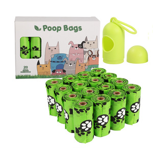Sacs à déjections canines biodégradables et compostables, écologiques, avec logo personnalisé imprimé, pour les excréments des chiens - Product Image 4