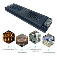 HUAHANG HD-12/24 100W-400W Ultra-Dünnes Geräuschloses Lineares LED-Streifenlicht 12V 24V AC170-265V Einzel-Ausgang Schaltnetzteil