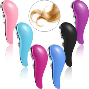 Brush Hair Detangler Hot Sale Hair Comb Detangler Tangle Hairbrush For Women ABS Anti-static Anti Tangle Detangling Hair Brush
